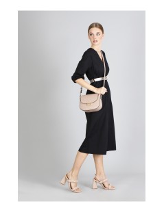 Cafè Noir Tracollina Pattina  Chiusura Bottone Strass Nudo