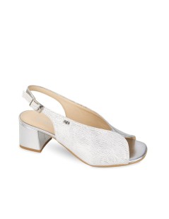 Valleverde Sandalo Scollo V Notturno Argento