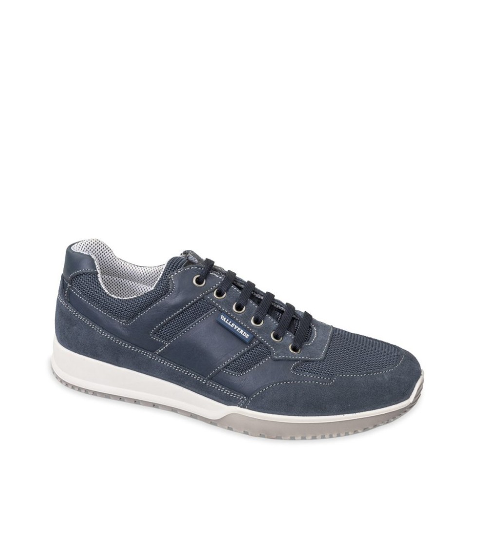 Valleverde Sneakers Hog Vaschetta Tela Blu