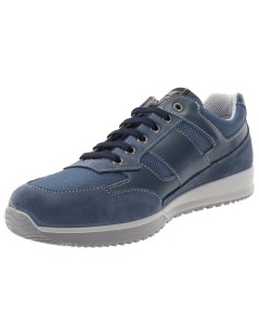 Valleverde Sneakers Hog Vaschetta Tela Blu