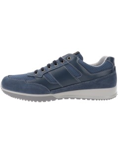 Valleverde Sneakers Hog Vaschetta Tela Blu