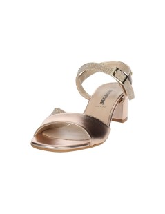 Valleverde Sandalo Tacco Medio Braccialetto Notturno Cipria