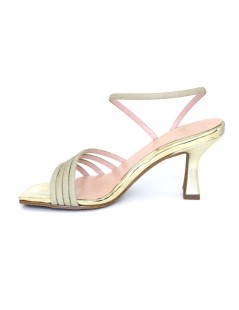 Lorenzo Mari Sandalo Anello Caviglia Glitter Platino