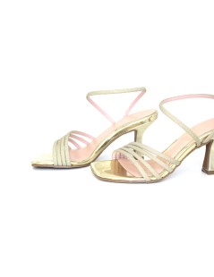 Lorenzo Mari Sandalo Anello Caviglia Glitter Platino