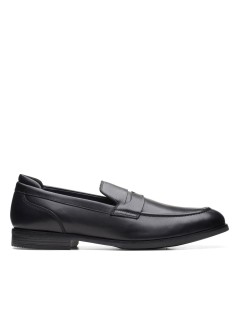 Clarks Mocassino College Bradish Morsetto Nero