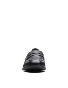 Clarks Mocassino College Bradish Morsetto Nero