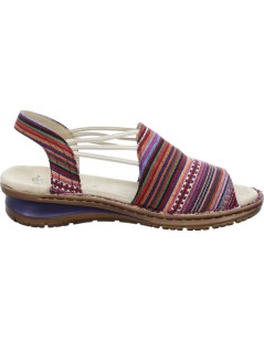 Ara Shoes Sandalo Fascia Righe Multi Multicolor