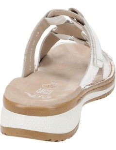 Ara Shoes Ciabatta Doppio T Doppio Velcro Bianco
