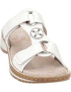 Ara Shoes Ciabatta Doppio T Doppio Velcro Bianco