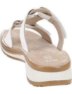 Ara Shoes Ciabatta Doppio T Doppio Velcro Bianco