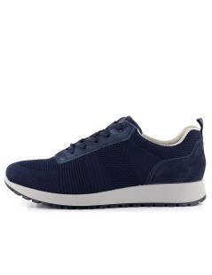 Ara Shoes Sneakers Uomo Memory Tessuto Camoscio Blu