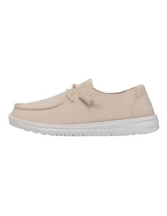 HeyDude Donna Slipon Laccetto Wendy Slub Canvas Natural