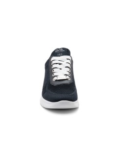 Ara Shoes Sneakers Tessuto Traforato Fondo Bianco Blu