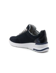 Ara Shoes Sneakers Tessuto Traforato Fondo Bianco Blu