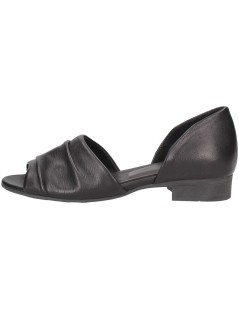 Bueno Decollette Ballerina Spuntata Nappa Stretch Nero