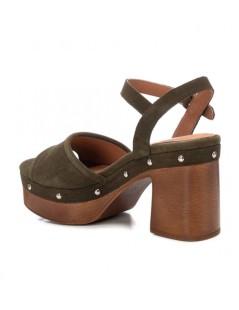 Carmela Sandalo Tacco Alto con Borchie e Braccialetto Kaky