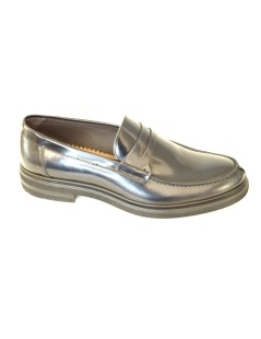 Franco Fedele Mocassino College Fondo Gomma 50 Grammi Blu