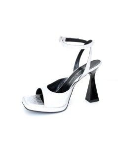 Emanuela Passeri Sandalo Plateau Alto Braccialetto Argento