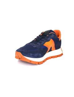 Rossano Bisconti Sneakers Balance Teston Blu Arancio