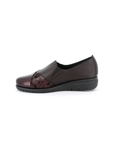 Grunland Mocassino Slip-on Comfort Puntale Bordeaux