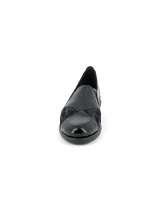 Grunland Mocassino Slip-on Comfort Puntale Nero