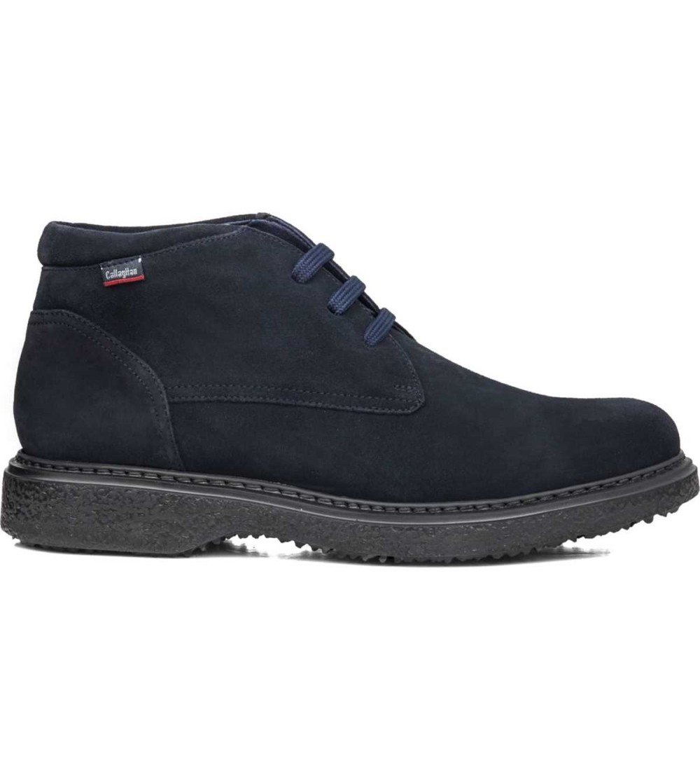 Callaghan FREE CREP Polacchine Liscio Punta Tonda  Blu
