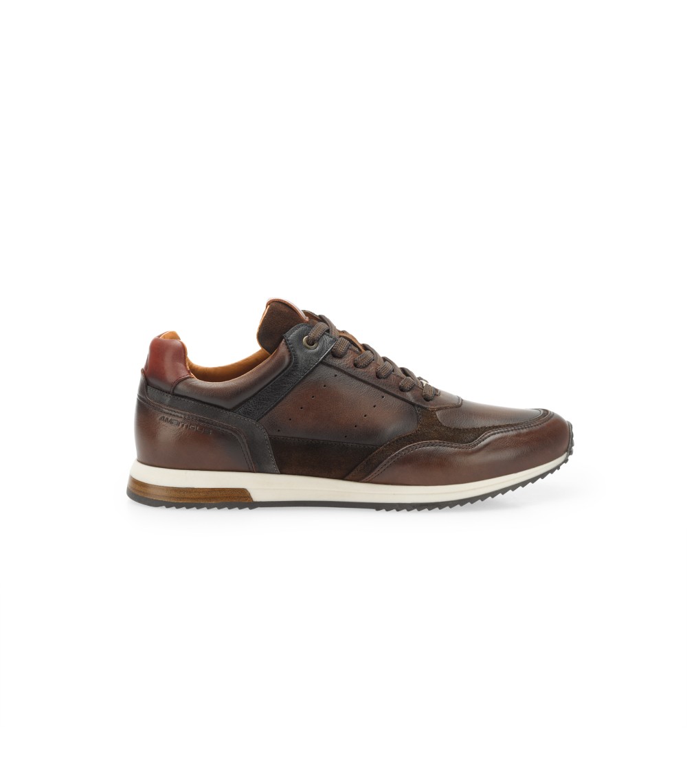 Ambitious Sneakers Vaschetta Bicolore Marrone