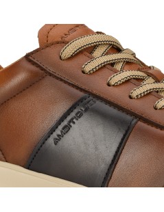 Ambitious Sneakers Vaschetta Alta Cognac