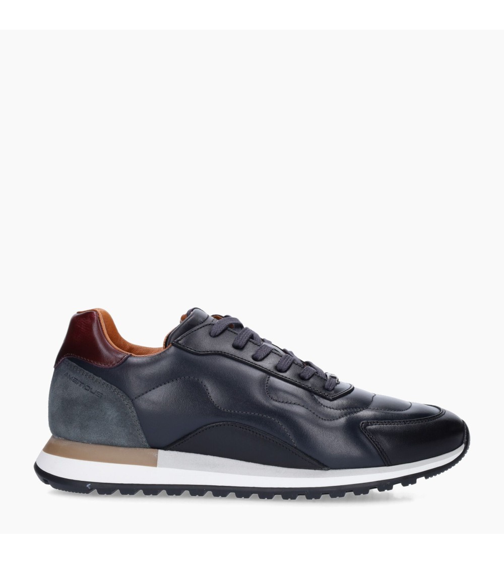 Ambitious Sneakers Balance Artigianale Onde Nero
