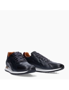Ambitious Sneakers Balance Artigianale Onde Nero