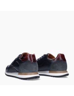 Ambitious Sneakers Balance Artigianale Onde Nero