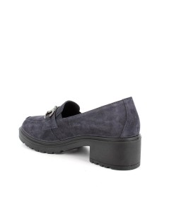 IGI&Co Mocassino Donna Tacco Medio Morsetto Blu