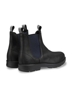 Docksteps JASPER Beatles Uomo Ingrassato Elastico Blu Nero