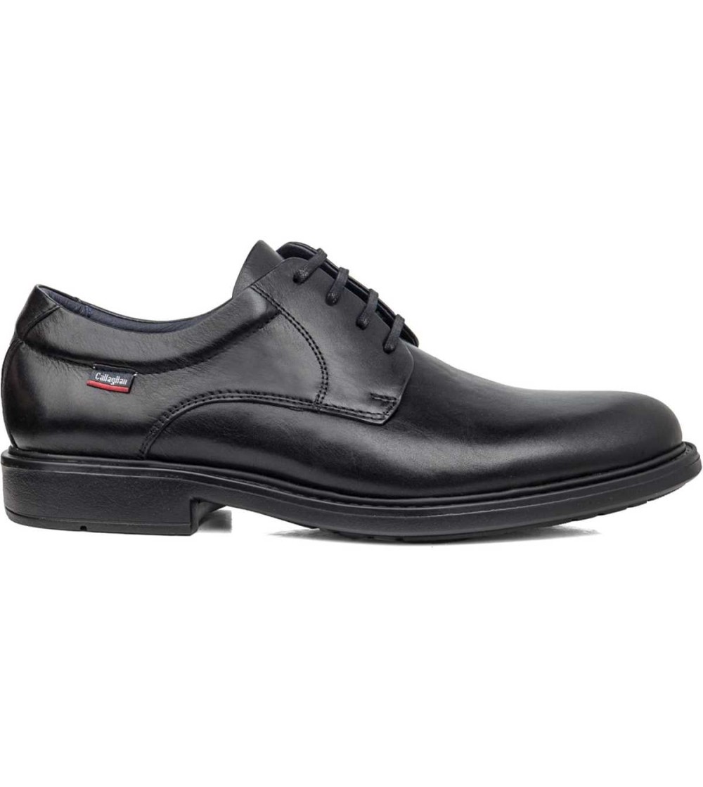 Callaghan CEDRON Stringata Liscia Fondo Liscio Spazzolata Nero