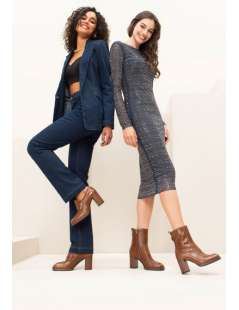 Nero Giardini Mocassino Tacco Medio Vaschetta Morsetto Cuoio