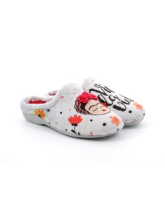 Grunland Ciabattina Media Fantasia Frida Khalo Grigio