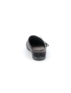 Grunland Ciabatta Zeppa Rialzata Fiocco Grigio