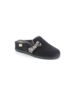 Grunland Ciabatta Zeppa Rialzata Fiocco Grigio