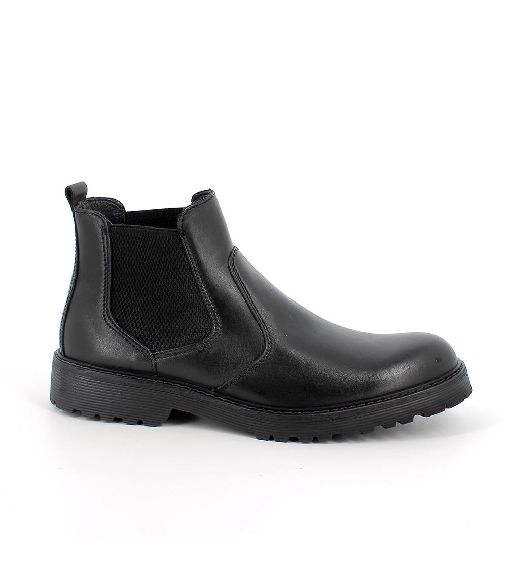 IGI&Co Beatles Uomo Liscio Fondo Carro Pelle Nero