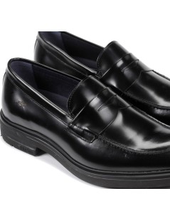 Fluchos Mocassino Uomo College Fondo Light Nero