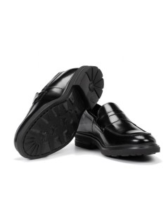 Fluchos Mocassino Uomo College Fondo Light Nero