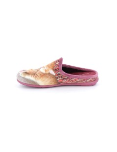 Grunland Ciabatta Media Fantasia Gattini Viola