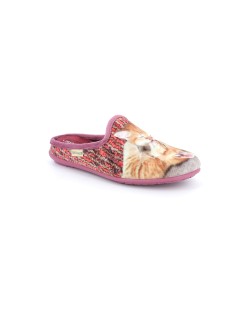 Grunland Ciabatta Media Fantasia Gattini Viola