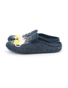 Grunland Ciabatta Uomo Feltro Birra Blu