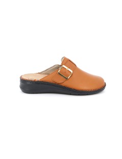 Grunland Ciabatta Plantare Estraibile Fibbia Velcro Cuoio