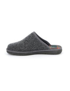 Grunland Ciabatta Uomo Tessuto Spigato Parquet Antracite