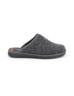 Grunland Ciabatta Uomo Tessuto Spigato Parquet Antracite