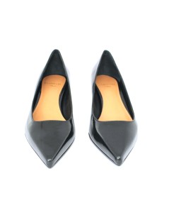 Chantal Decollette Tacco Medio Vernice Lux Nero