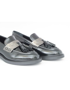 Lorenzo Mari Mocassino Claudia Nappine Multi Nero