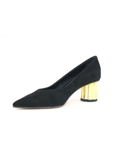 Andrea Pinto Decollette Punta Tacco Oro Nero